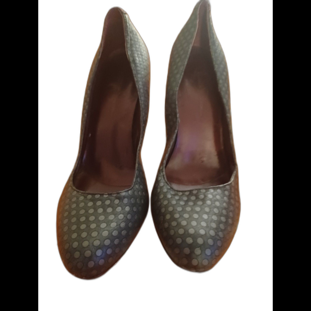 Jessica Simpson Polka Dot Pumps 2000s  Personal Archives sz 7.5